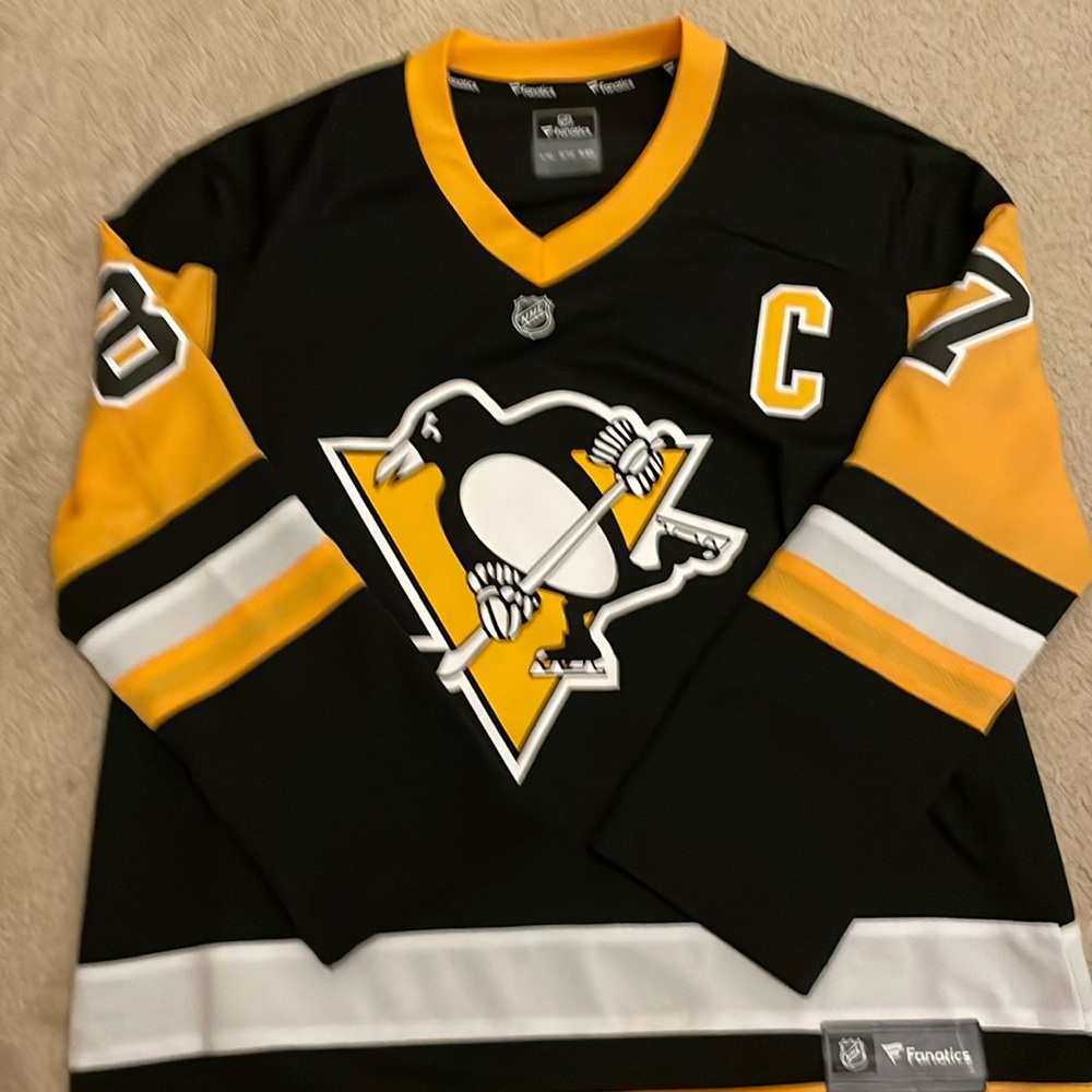 Fanatics Crosby hockey jersey size youth L/XL
